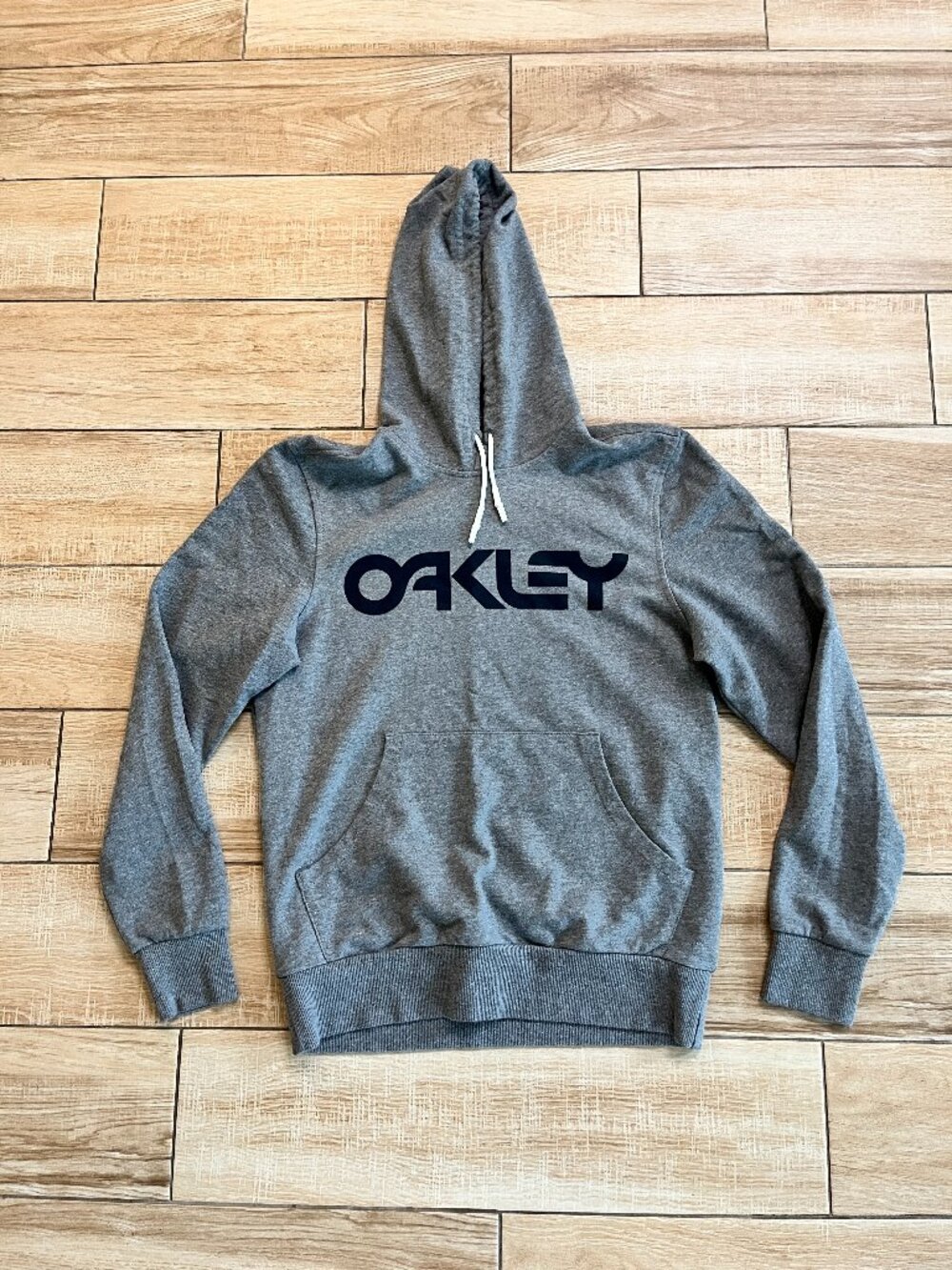 Womens Oakley Grey Hoodie - S